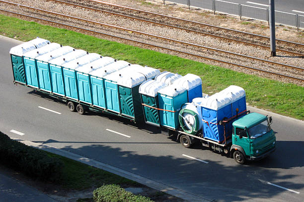 Porta potty delivery and setup in Murfreesboro, AR